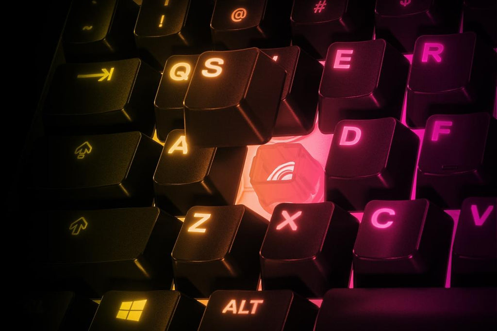SteelSeries Apex 3 TKL RGB IP32 Water & Dust Resistant Gaming Keyboard - Tenkeyless Compact
